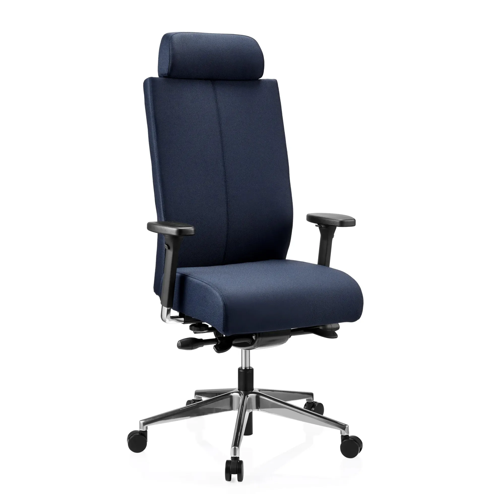 PRO-TEC XXL | Stoff - Profi Bürostuhl Blau