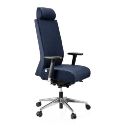 PRO-TEC XXL | Stoff - Profi Bürostuhl Blau