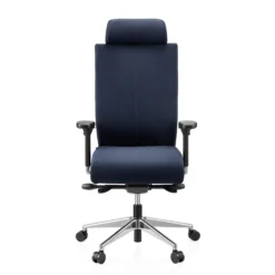PRO-TEC XXL | Stoff - Profi Bürostuhl Blau
