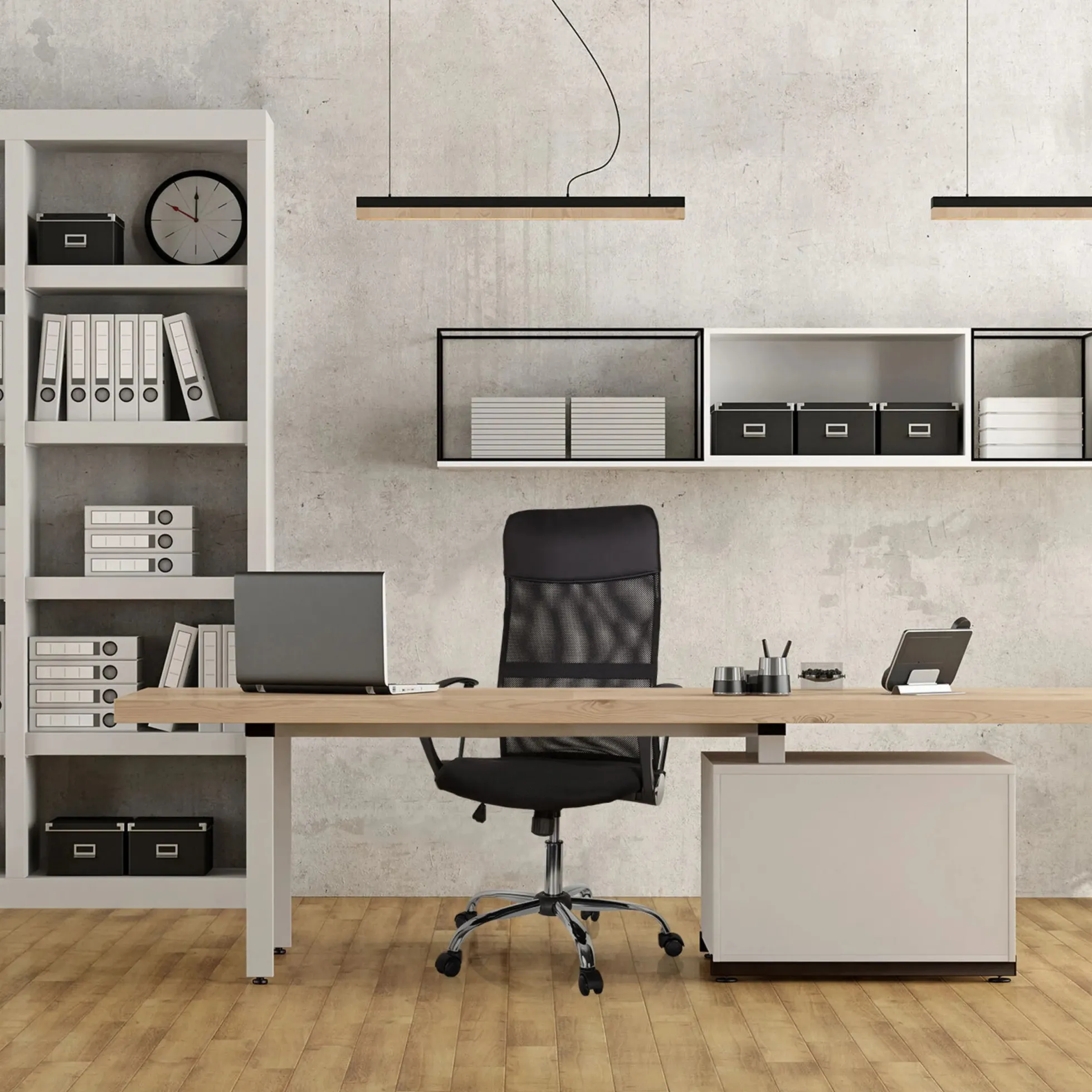 PURE NET - Home Office Chefsessel Schwarz