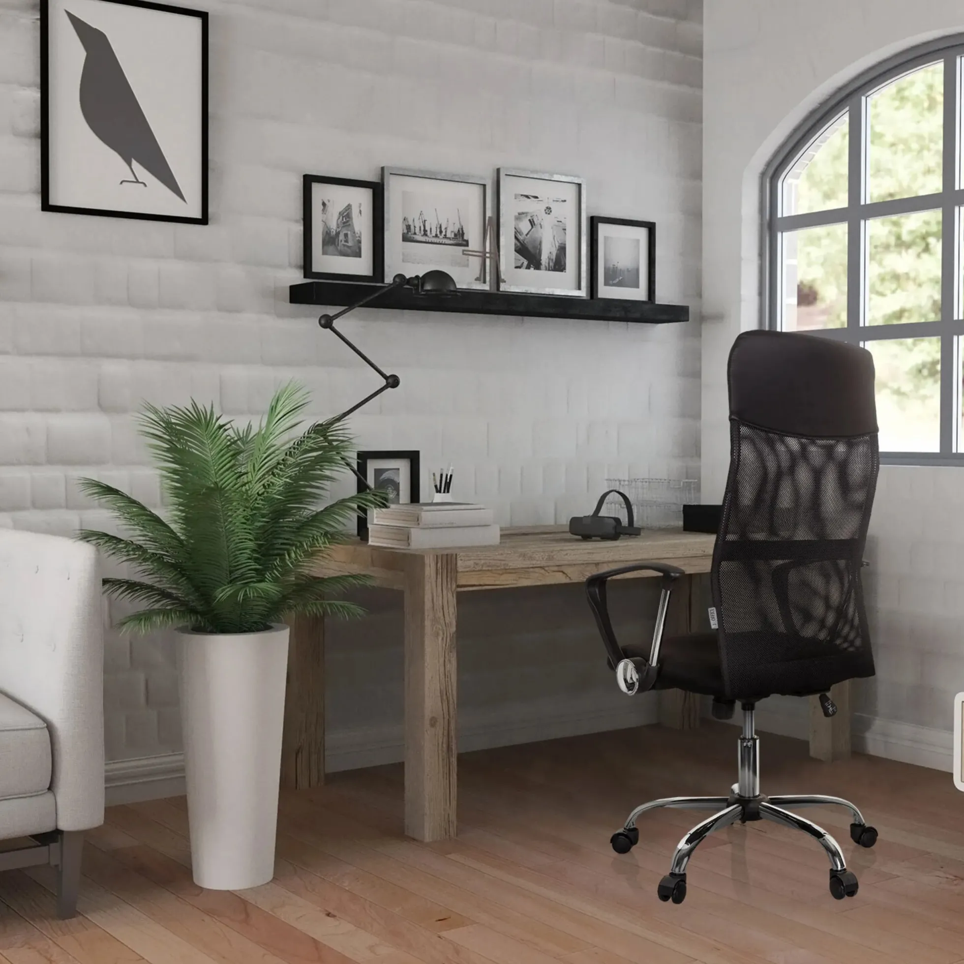 PURE NET - Home Office Chefsessel Schwarz