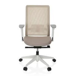 PURE WHITE - Profi Bürostuhl Beige