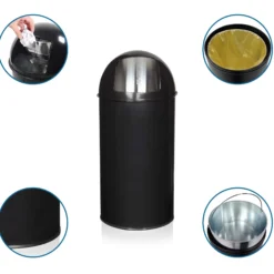 PUSH 35L | 35L - Mülleimer Schwarz