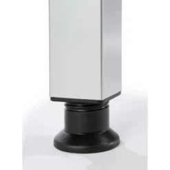QUEO 16 S | Schreibtisch 160 x 80 höhenverstellbar Nussbaum