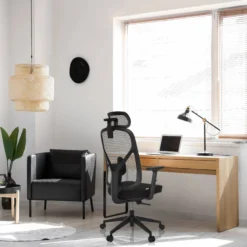 RALOO ECO - Profi Bürostuhl Schwarz
