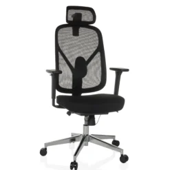 RALOO PRO - Profi Bürostuhl Schwarz