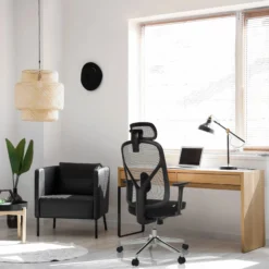 RALOO PRO - Profi Bürostuhl Schwarz