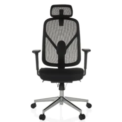 RALOO PRO - Profi Bürostuhl Schwarz