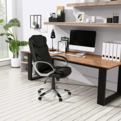 RELAX BY155 - Home Office Chefsessel Schwarz