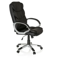 RELAX BY155 - Home Office Chefsessel Schwarz