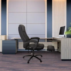 RELAX CL190 - Home Office Chefsessel Schwarz
