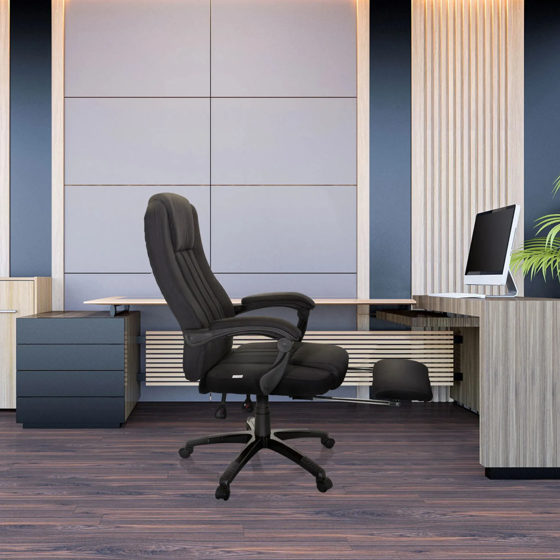 RELAX CL190 - Home Office Chefsessel Schwarz