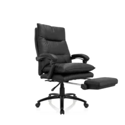 RELAX CL 200 | Kunstleder - Home Office Chefsessel Schwarz