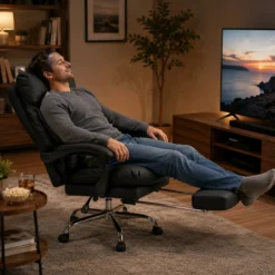 Relax Legoro - Home Office Chefsessel Schwarz