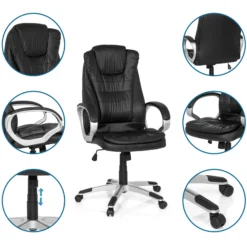 RELAX WB100 - Gamingstuhl Schwarz