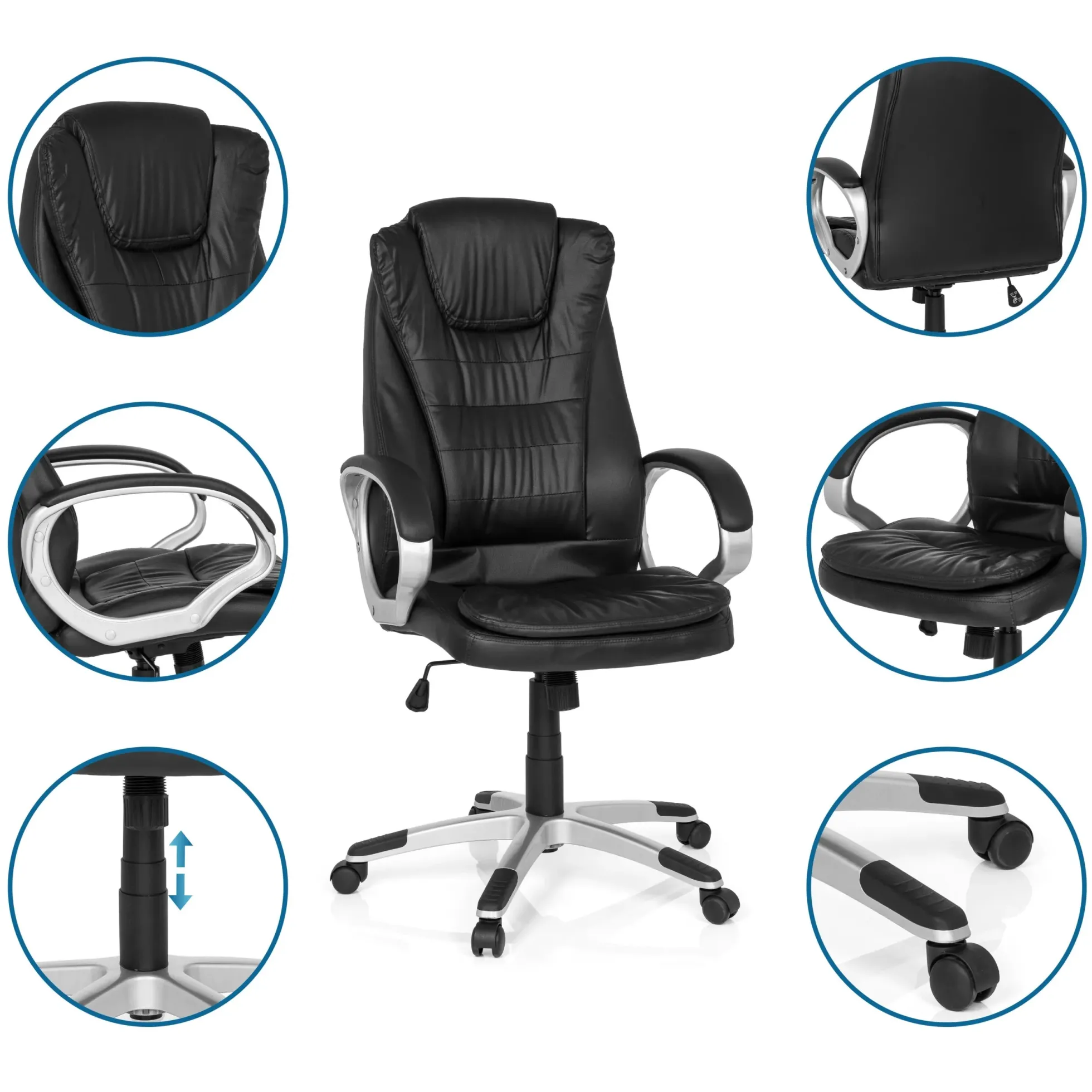 RELAX WB100 - Gamingstuhl Schwarz