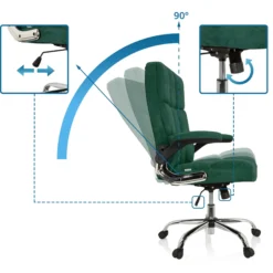 RELAX WD 100 | Cord - Home Office Chefsessel Mystic Forest