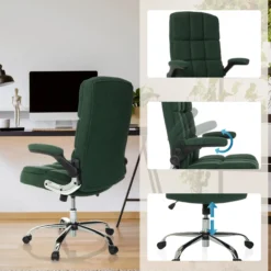 RELAX WD 100 | Cord - Home Office Chefsessel Grün
