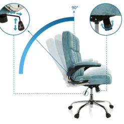 RELAX WD 100 | Stoff - Home Office Chefsessel Mint