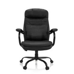 RELAX XXL B | Kunstleder - XXL Drehstuhl Schwarz