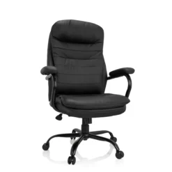 RELAX XXL B | Kunstleder - XXL Drehstuhl Schwarz