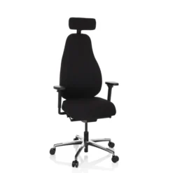 RESISTIO - High End Bürostuhl Schwarz