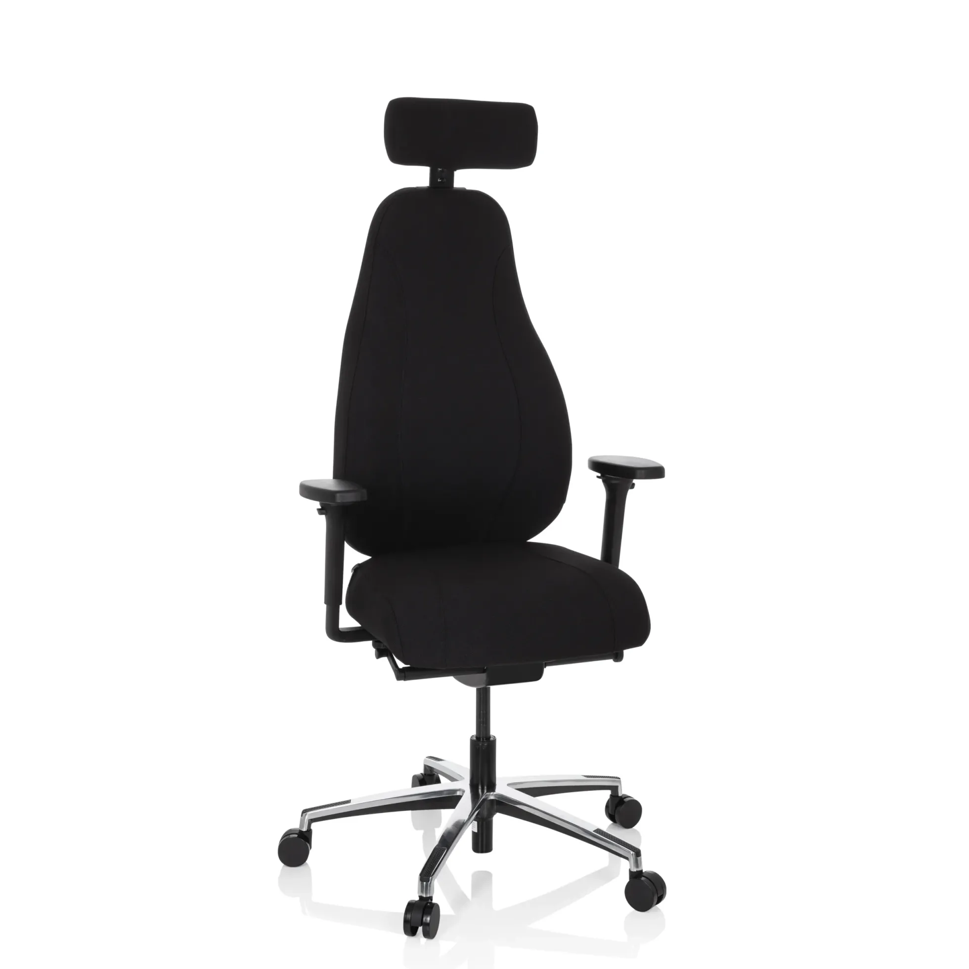 RESISTIO - High End Bürostuhl Schwarz