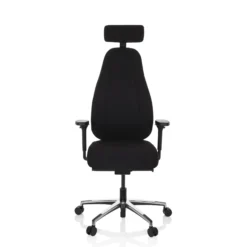 RESISTIO - High End Bürostuhl Schwarz