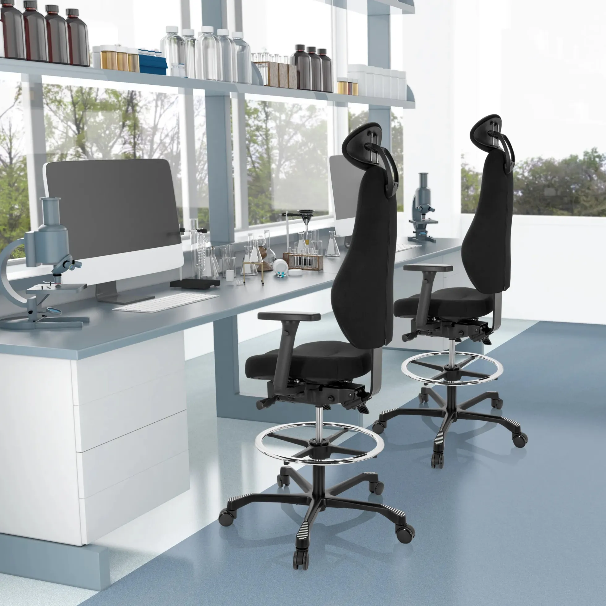 RESISTIO WORK - Counterstuhl Schwarz
