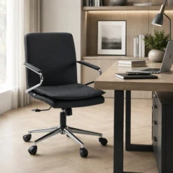 Rovento - Home Office Bürostuhl Schwarz