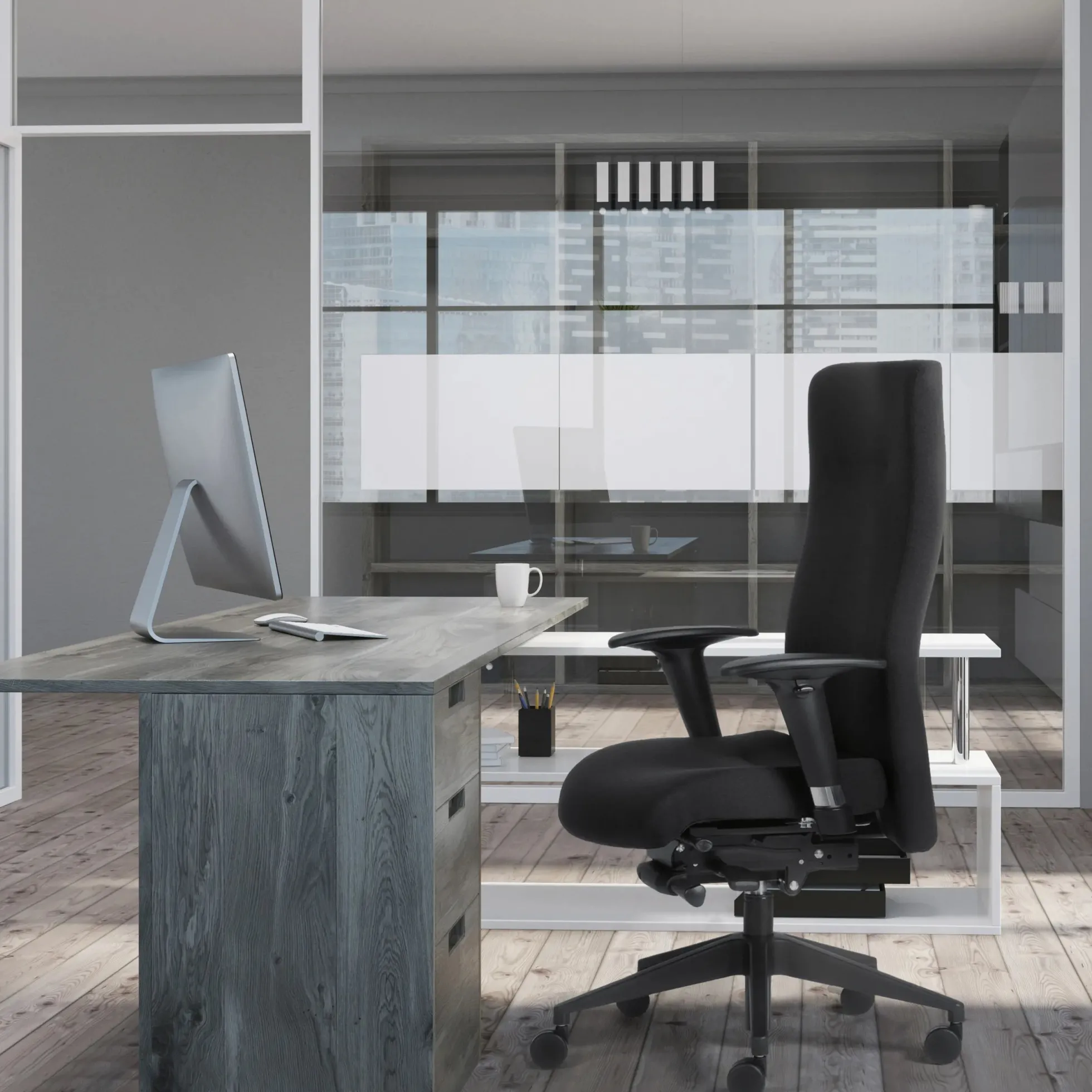 ROVO XP - Luxus Chefsessel Schwarz
