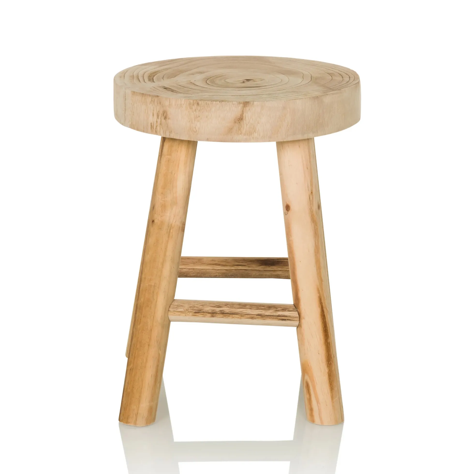 RUSTIKO W - Sitzhocker Braun