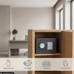 Safe Compact Mini - Tresor Anthrazit