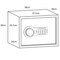 SAFE COMPACT - Tresor Schwarz