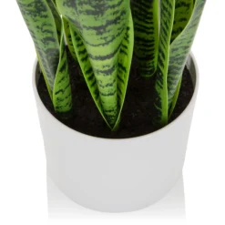 SANSEVIERIA - Kunstpflanze Grün