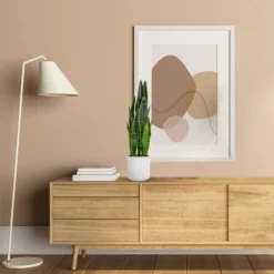 SANSEVIERIA - Kunstpflanze Grün
