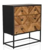 SANTJAGO BLACK SUN L - Sideboard Holzfarben dunkel