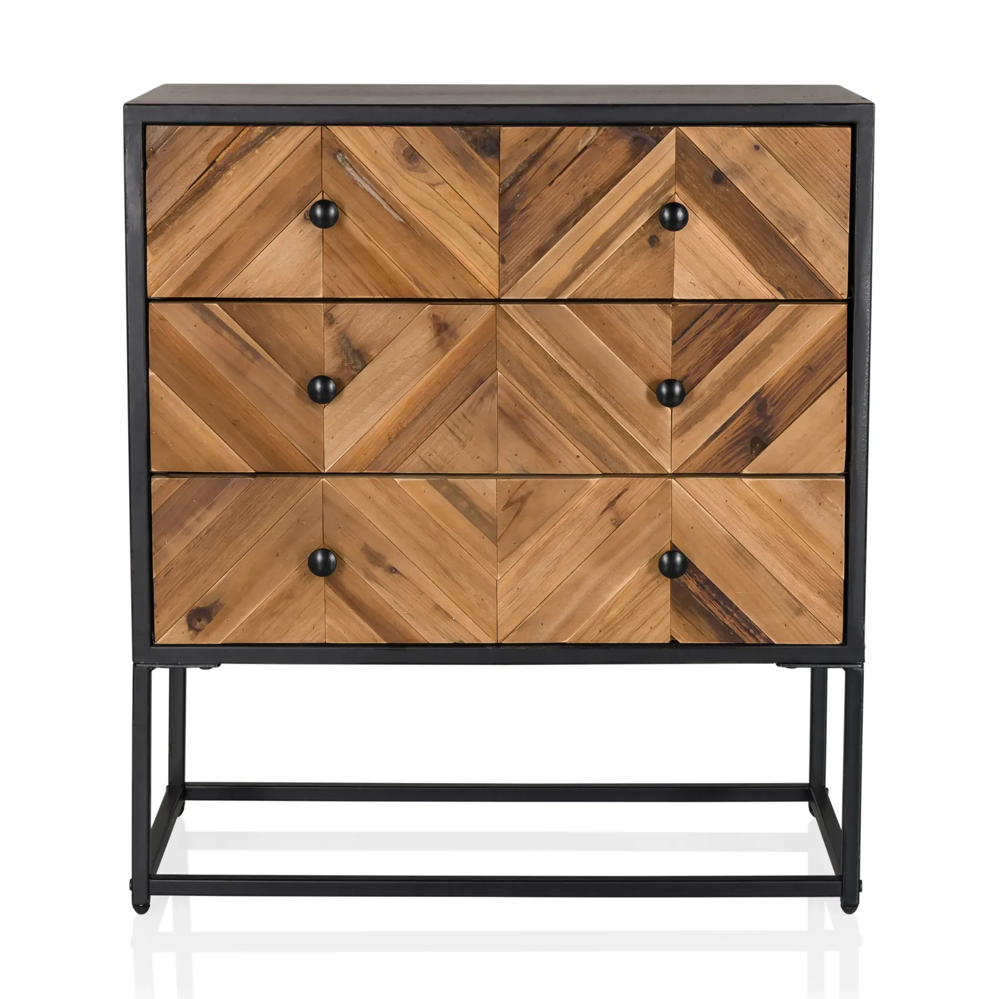 SANTJAGO BLACK SUN L - Sideboard Holzfarben dunkel