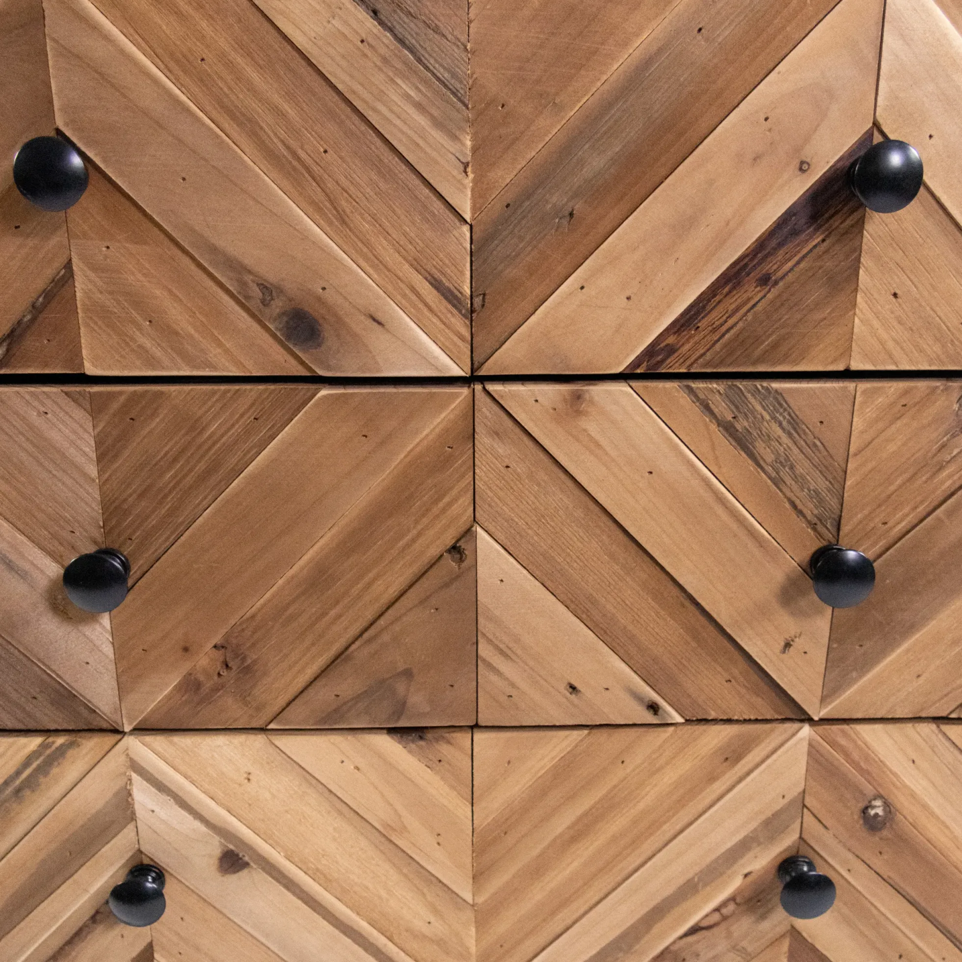 SANTJAGO BLACK SUN L - Sideboard Holzfarben dunkel