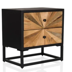SANTJAGO BLACK SUN S - Sideboard Holzfarben dunkel