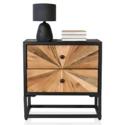 SANTJAGO BLACK SUN S - Sideboard Holzfarben dunkel