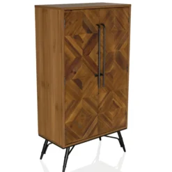 SANTJAGO WOOD HIGH - Kommode Holzfarben dunkel