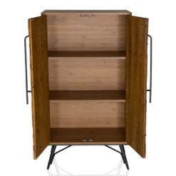 SANTJAGO WOOD HIGH - Kommode Holzfarben dunkel