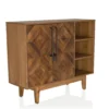 SANTJAGO WOOD L - Kommode Holzfarben dunkel
