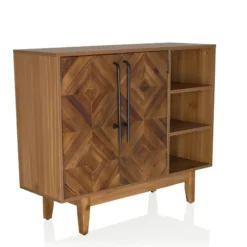 SANTJAGO WOOD L - Kommode Holzfarben dunkel