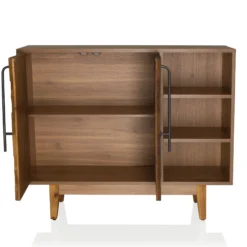 SANTJAGO WOOD L - Kommode Holzfarben dunkel