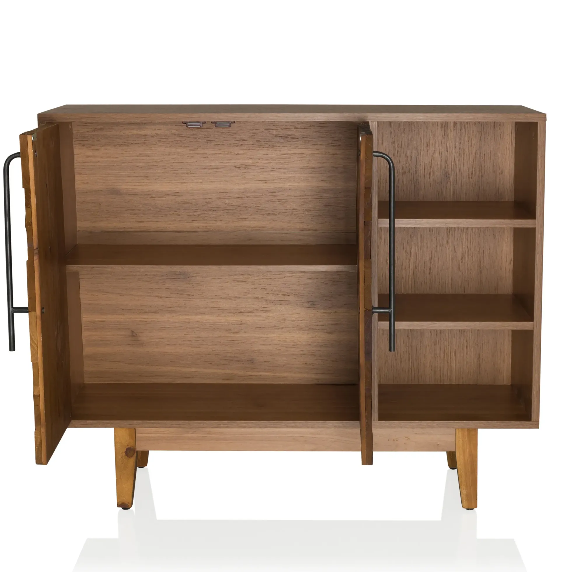 SANTJAGO WOOD L - Kommode Holzfarben dunkel