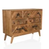 SANTJAGO WOOD XL - Sideboard Holzfarben dunkel