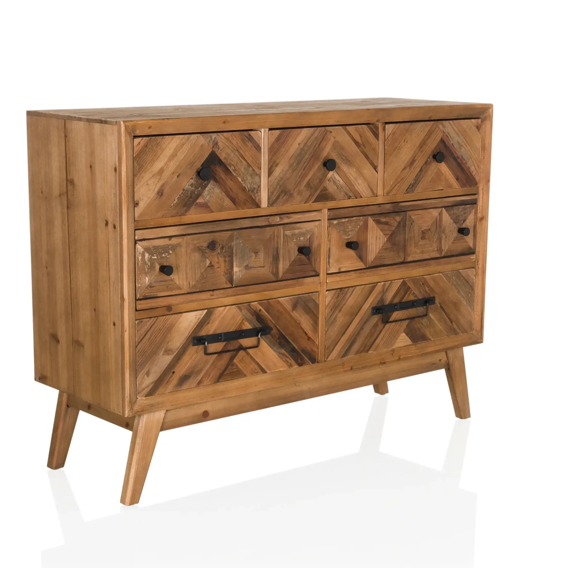 SANTJAGO WOOD XL - Sideboard Holzfarben dunkel