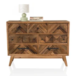SANTJAGO WOOD XL - Sideboard Holzfarben dunkel